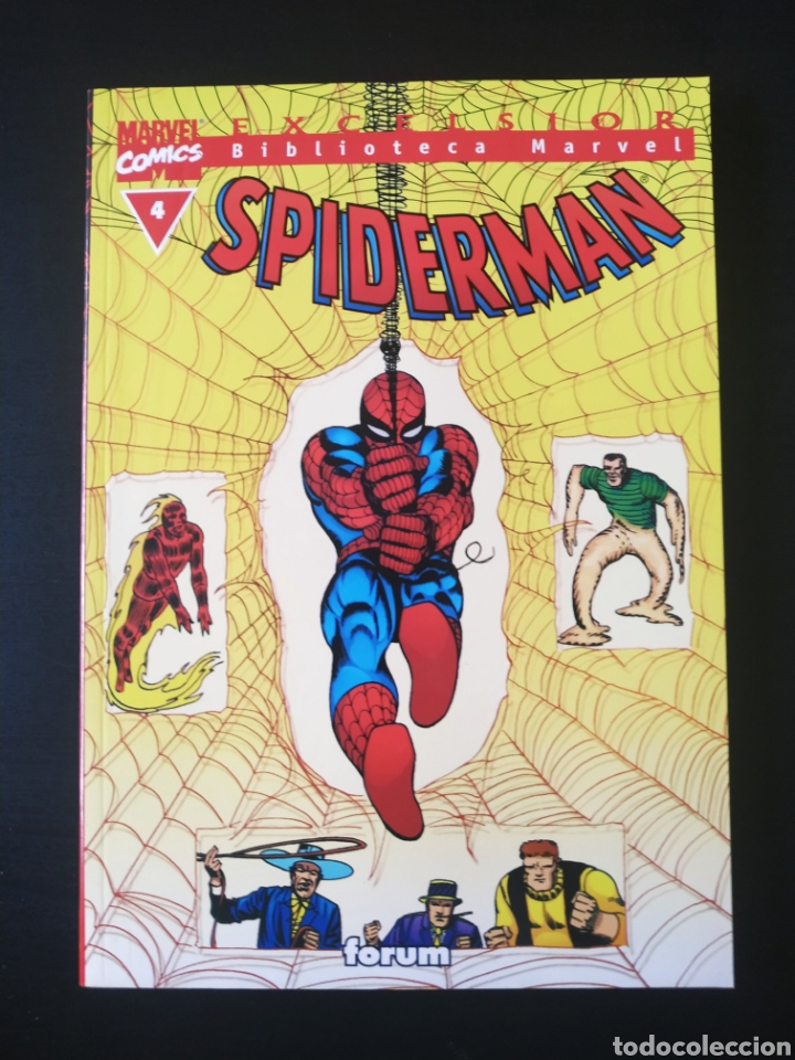 C&oacute;mics: EXCELENTE ESTADO SPIDERMAN 4 EXCELSIOR BIBLIOTECA MARVEL FORUM - Foto 1