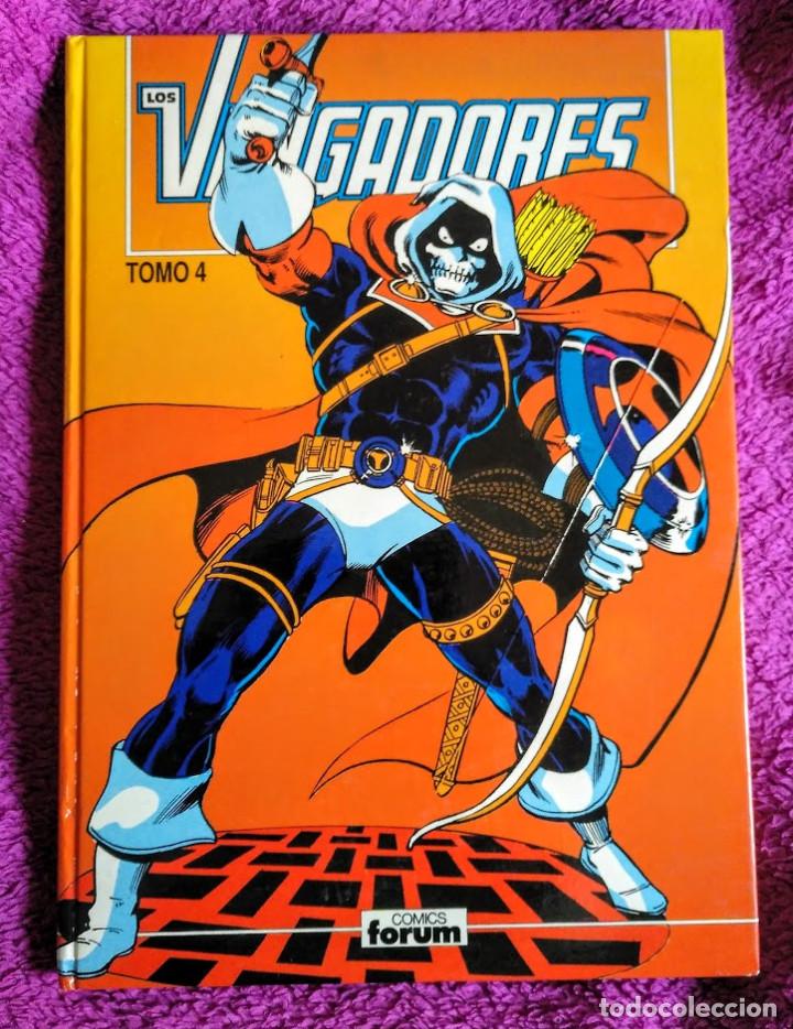 C&oacute;mics: Los Vengadores. Tomo 4. Marvel. C&oacute;mics Forum. 1986. - Foto 1