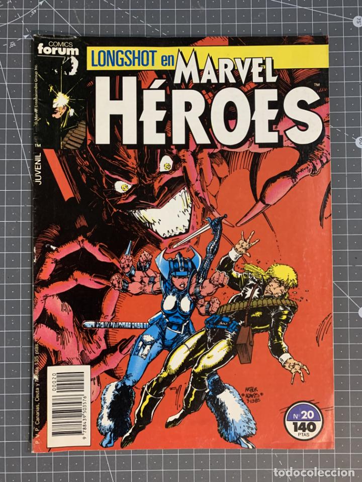 C&oacute;mics: Marvel Heroes 20 - Longshot - COMICS FORUM - Foto 1