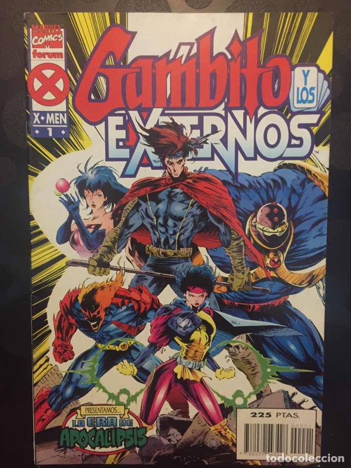 C&oacute;mics: GAMBITO Y LOS EXTERNOS N.1 . LA ERA DE APOCALIPSIS . ( 1995/1996 ) . - Foto 1