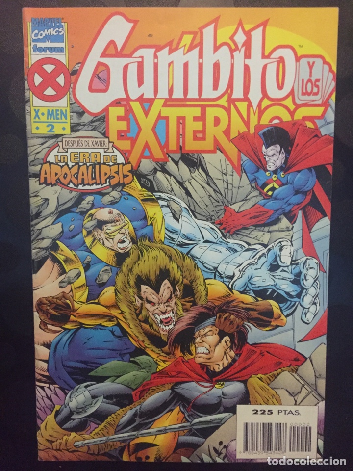 C&oacute;mics: GAMBITO Y LOS EXTERNOS N.2 . LA ERA DE APOCALIPSIS . ( 1995/1996 ) . - Foto 1