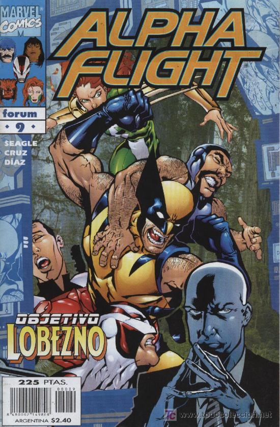 C&oacute;mics: Alpha Flight - n&ordm; 9 - Ed. Forum 1.996 (Vol.2) - Foto 1