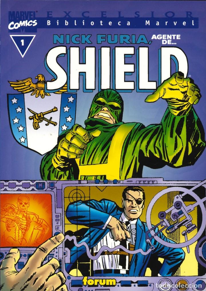C&oacute;mics: BIBLIOTECA MARVEL - FORUM / NICK FURIA, AGENTE DE SHIELD - Foto 1