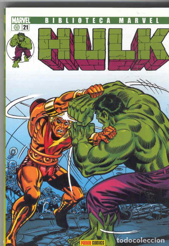 C&oacute;mics: Biblioteca Marvel. Hulk. n&ordm; 21 - Foto 1