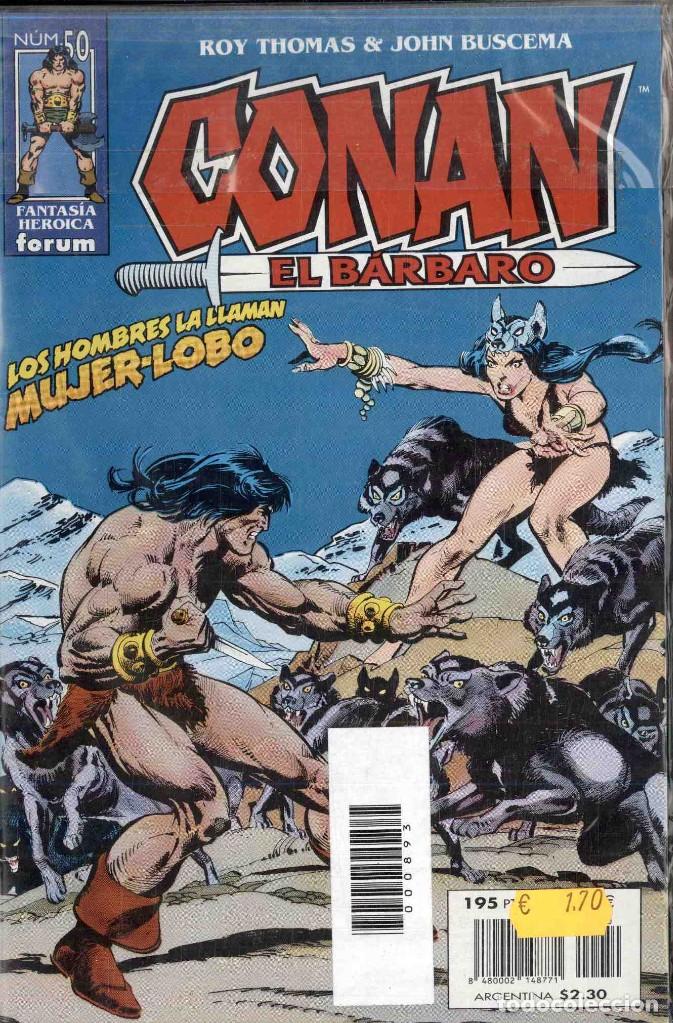 C&oacute;mics: CONAN EL BARBARO SEGUNDA EDICION N&ordm; 50 - Foto 1