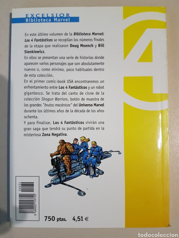 C&oacute;mics: BIBLIOTECA MARVEL - LOS 4 FANT&Aacute;STICOS - 32 - TOMO - MARVEL - FORUM - Foto 2
