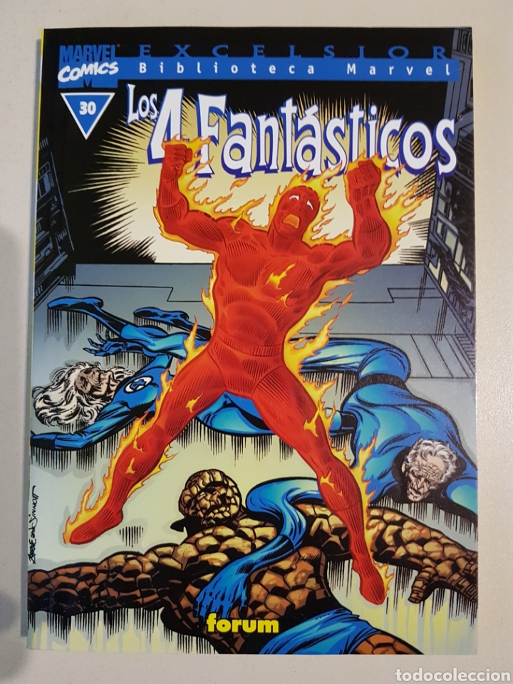 C&oacute;mics: BIBLIOTECA MARVEL - LOS 4 FANT&Aacute;STICOS - 30 - TOMO - MARVEL - FORUM - Foto 1