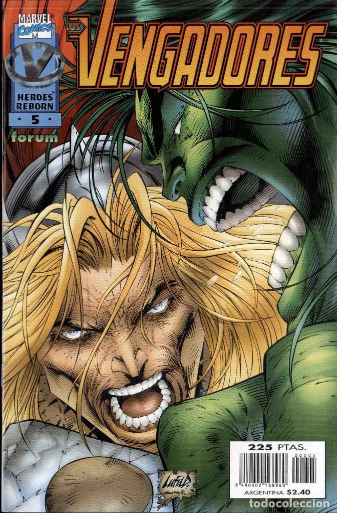 C&oacute;mics: VENGADORES HEROES REBORN   N&ordm; 5 - Foto 1