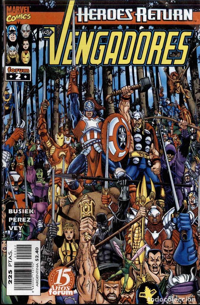 C&oacute;mics: VENGADORES HEROES RETURN N&ordm; 2 - Foto 1