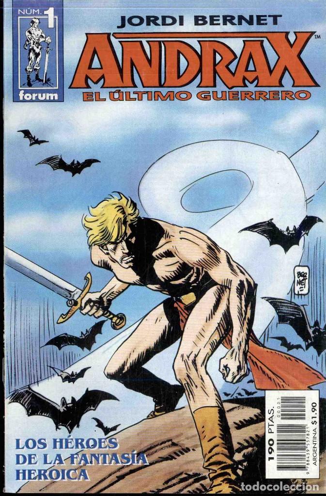 C&oacute;mics: ANDRAX EL ULTIMO GUERRERO N&ordm; 1 - Foto 1