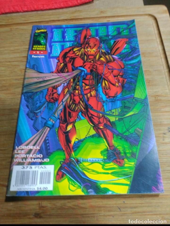C&oacute;mics: Iron Man H&eacute;roes Reborn N&ordm; 1 FORUM - Foto 1