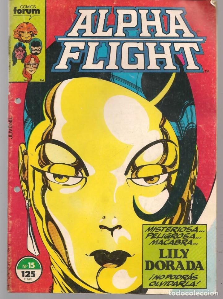 C&oacute;mics: ALPHA FLIGHT. N&ordm; 15. FORUM. (ST/A11) - Foto 1