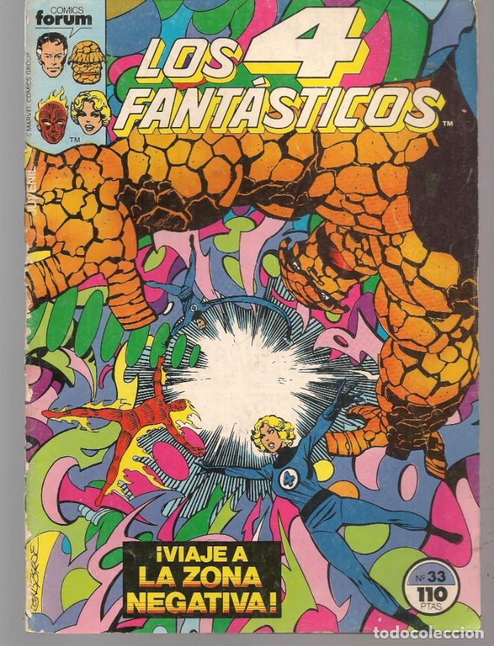 C&oacute;mics: LOS 4 FANTASTICOS. N&ordm; 33. FORUM. (ST/A14) - Foto 1