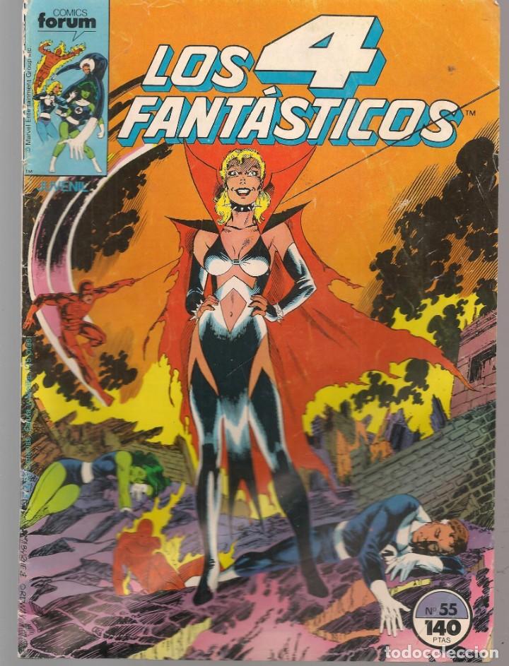 C&oacute;mics: LOS 4 FANTASTICOS. N&ordm; 55. FORUM. (ST/A14) - Foto 1