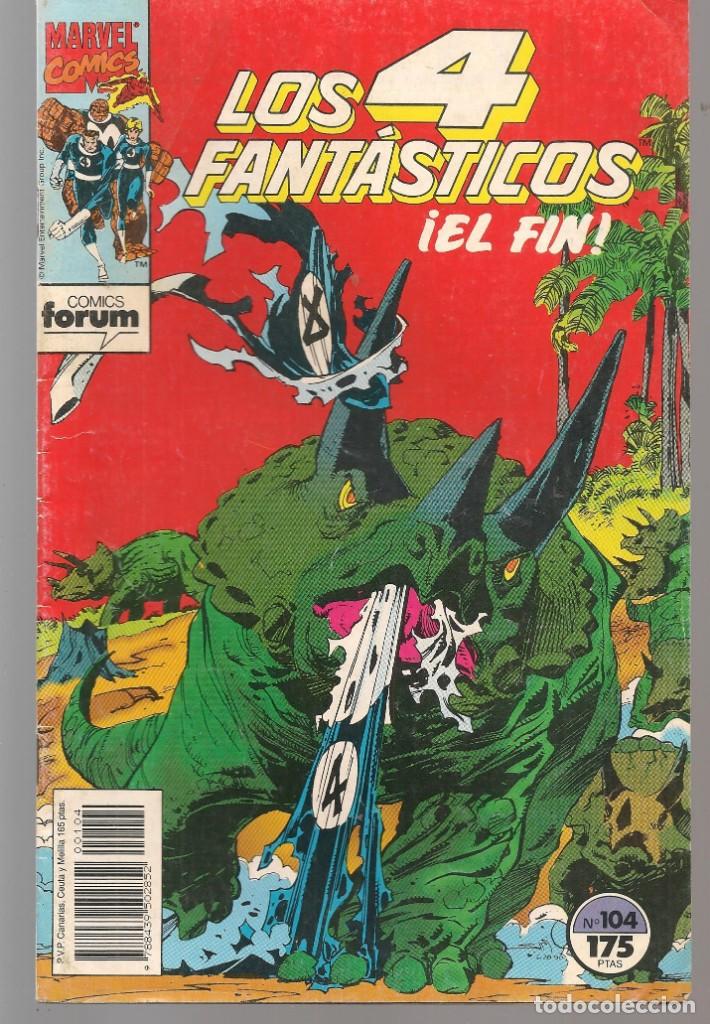 C&oacute;mics: LOS 4 FANTASTICOS. N&ordm; 104. FORUM. (ST/A14) - Foto 1