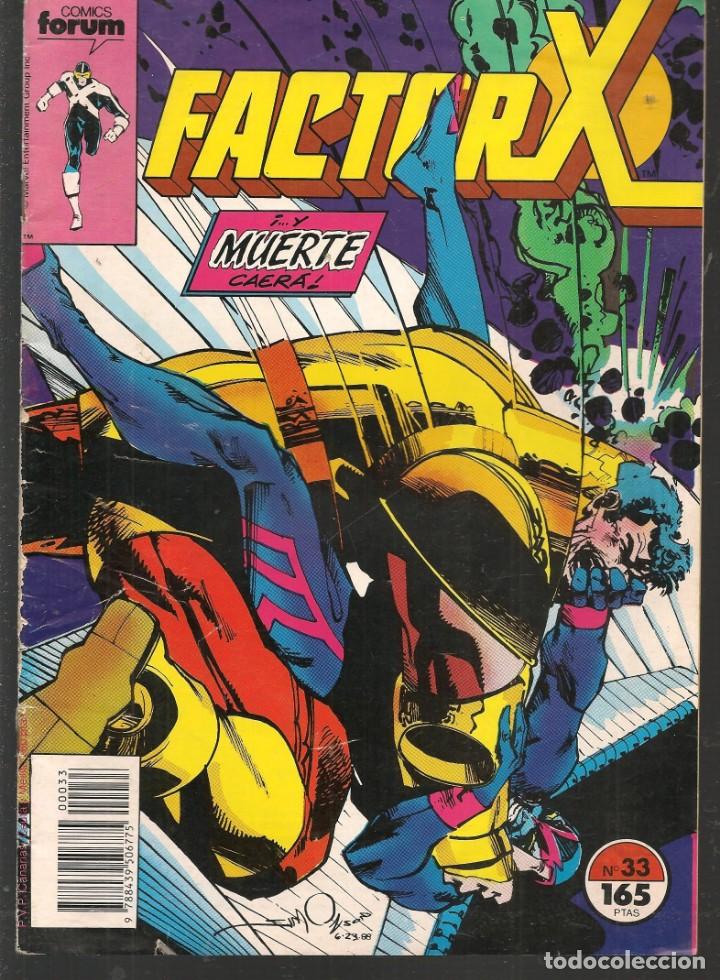 C&oacute;mics: FACTOR X. N&ordm; 33. FORUM, (ST/A02) - Foto 1