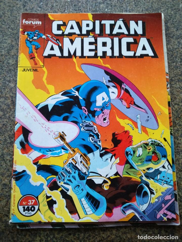 C&oacute;mics: CAPITAN AMERICA -- N&ordm; 37 -- VOLUMEN 1 -- FORUM -- - Foto 1