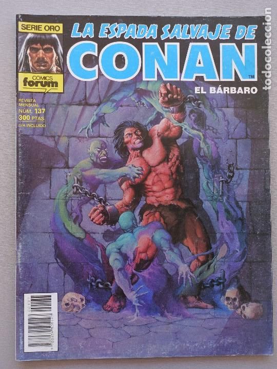 C&oacute;mics: Espada Salvaje de Conan 1&ordf; edici&oacute;n, N&ordm; 137 - Foto 1