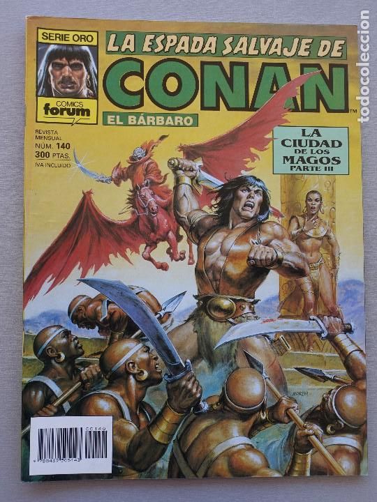 C&oacute;mics: Espada Salvaje de Conan 1&ordf; edici&oacute;n, N&ordm; 140 - Foto 1