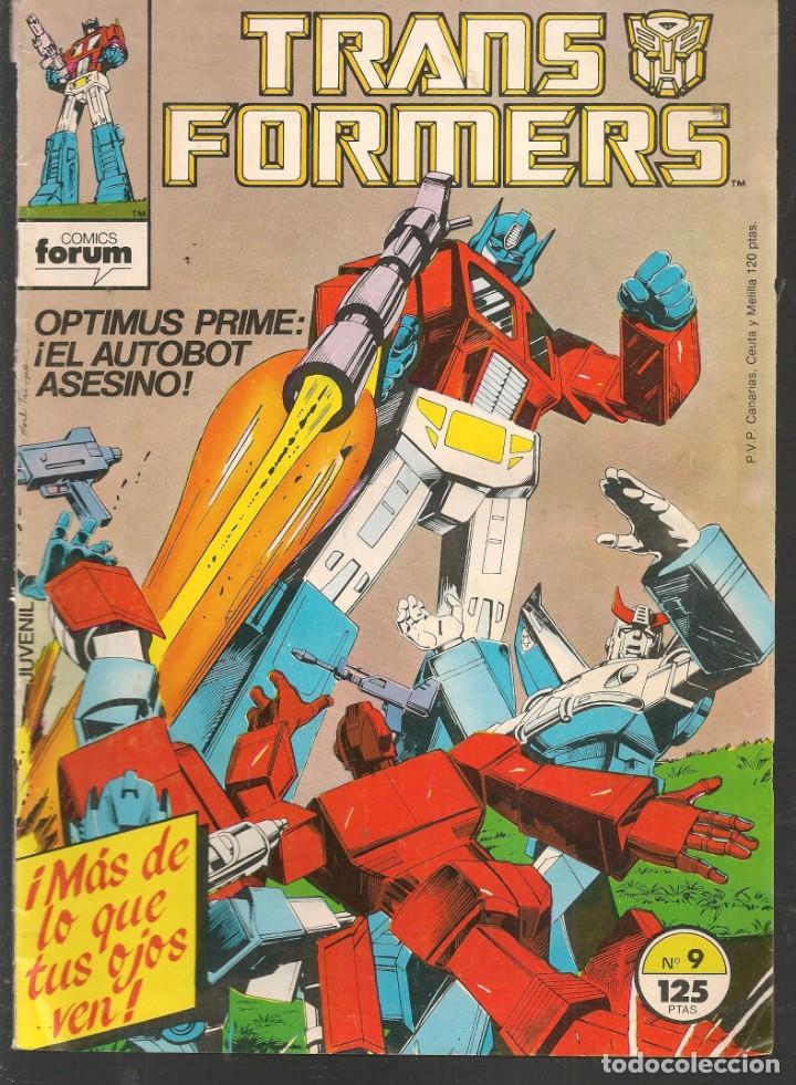 C&oacute;mics: TRANSFORMERS. N&ordm; 9. CON POSTER CENTRAL.  FORUM. (ST/A4) - Foto 1