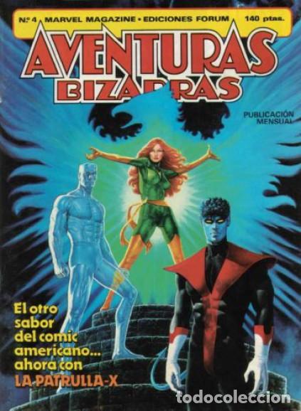 C&oacute;mics: AVENTURAS BIZARRAS-UN MAGAZINE MARVEL- N&ordm; 4 -JOHN BUSCEMA-GEORGE PEREZ-1984-DIF&Iacute;CIL-BUENO-LEAN-3097