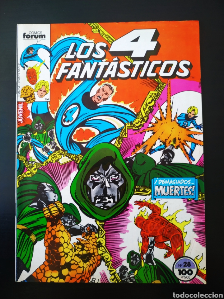 C&oacute;mics: EXCELENTE ESTADO LOS 4 FANTASTICOS 28 FORUM - Foto 1