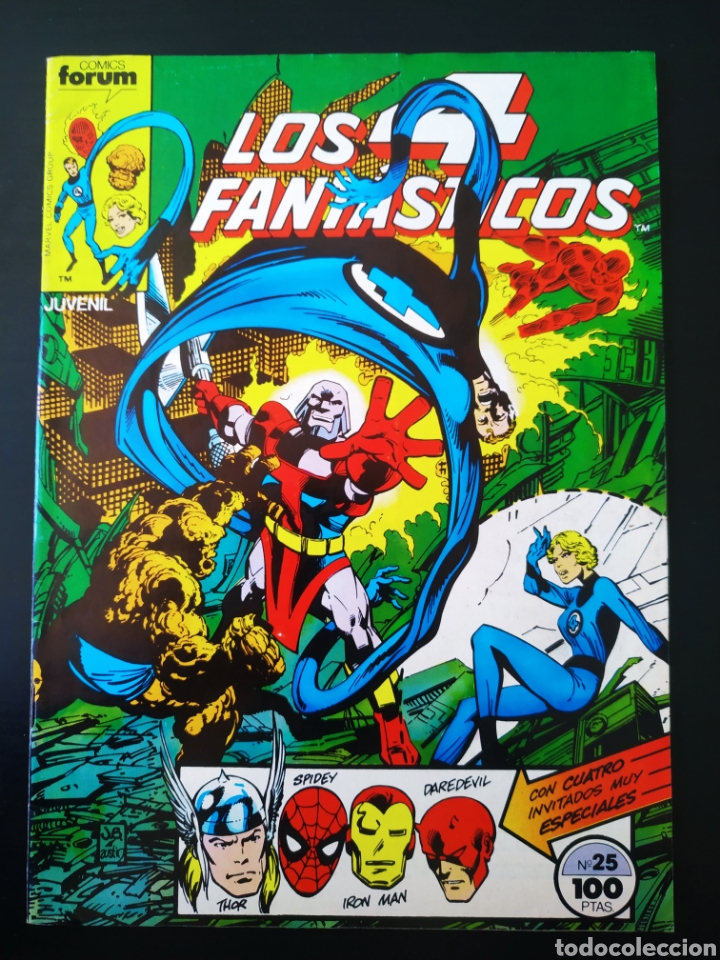 C&oacute;mics: EXCELENTE ESTADO LOS 4 FANTASTICOS 25 FORUM - Foto 1