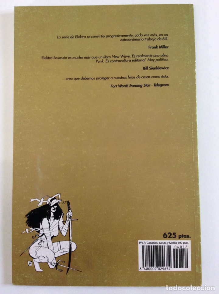 C&oacute;mics: N &ordm; 12 - EDICI&Oacute;N PRESTIGIO C&Oacute;MICS FORUM- ELEKTRA ASSASSIN 1 - Foto 2