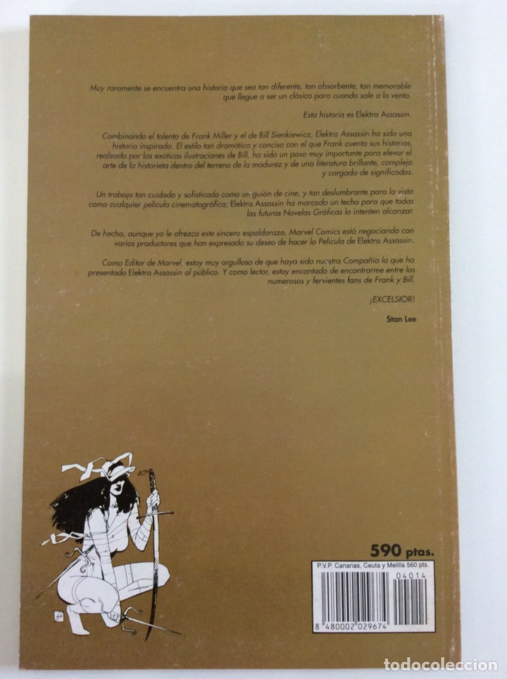 C&oacute;mics: N &ordm; 14 - EDICI&Oacute;N PRESTIGIO C&Oacute;MICS FORUM - ELEKTRA ASSASSIN 2 - Foto 2