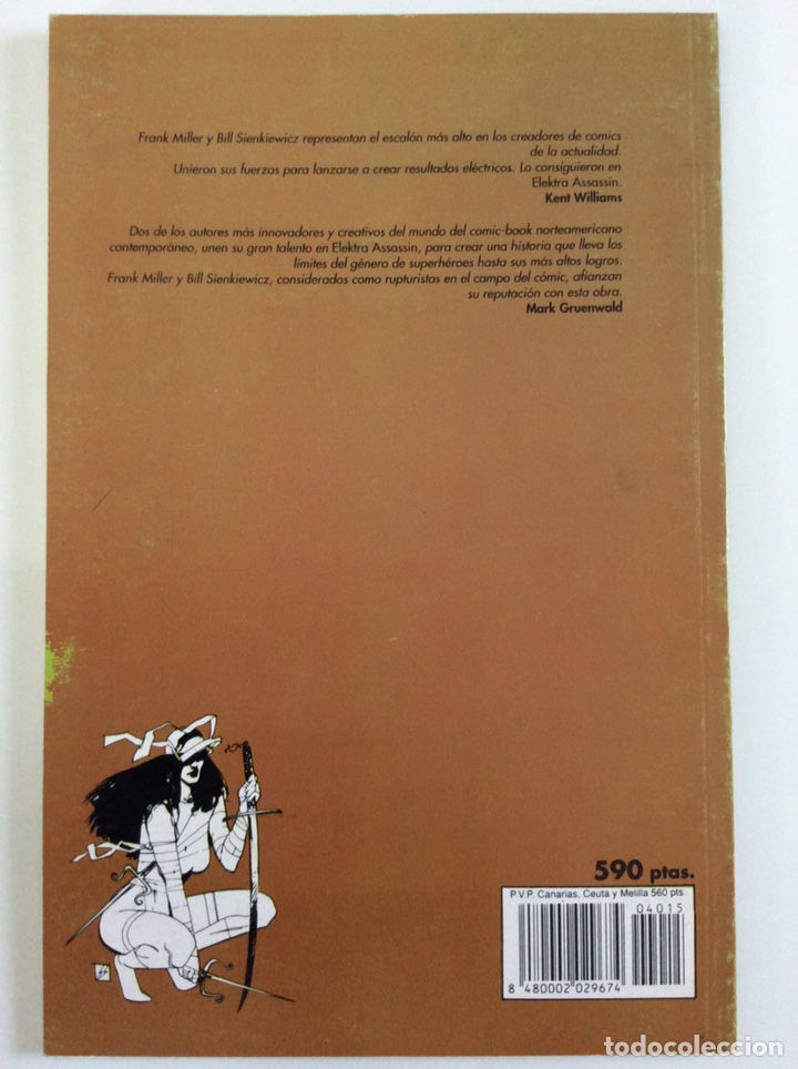 C&oacute;mics: N &ordm; 15 - EDICI&Oacute;N PRESTIGIO C&Oacute;MICS FORUM - ELEKTRA ASSASSIN 3 - Foto 2