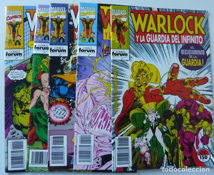 C&oacute;mics: WARLOCK Y LA GUARDIA DEL INFINITO // N&ordm; 2,6,8,12,13 - Foto 1