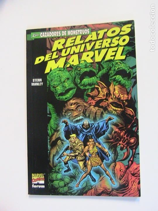 C&oacute;mics: RELATOS DEL UNIVERSO MARVEL. LOS CAZADORES DE MONSTRUOS. FORUM, 1999. - Foto 1