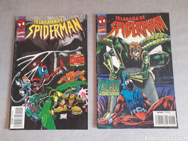 C&oacute;mics: Telara&ntilde;a de spiderman. 2 num. Completa - Foto 1