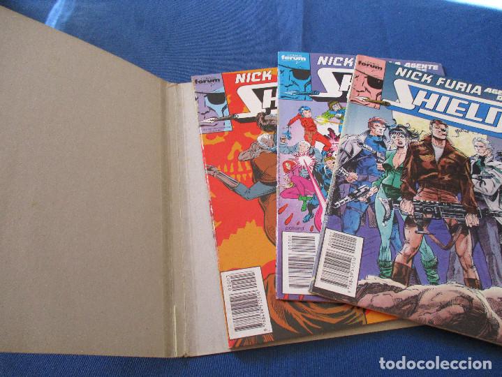 C&oacute;mics: MARVEL / NICK FURIA AGENTE DE SHIELD / RETAPADO / N&Uacute;MEROS 1 al 5 - Foto 2