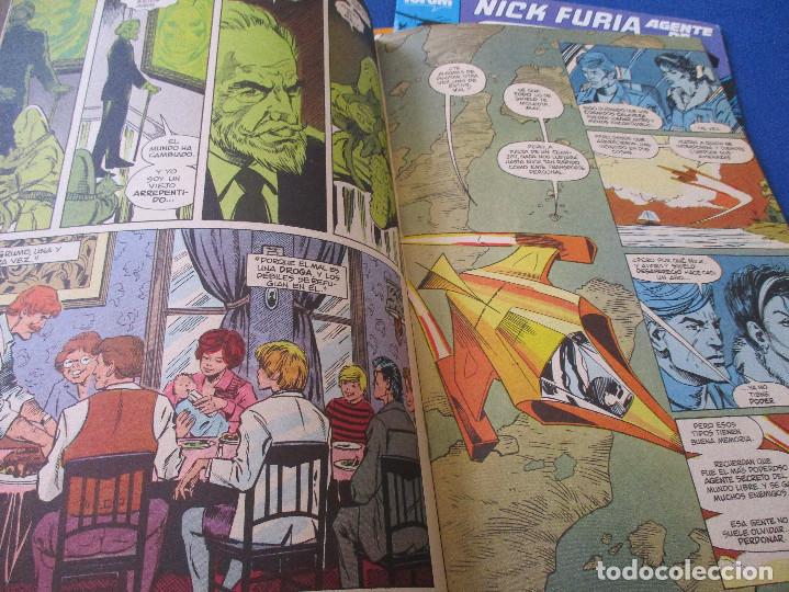 C&oacute;mics: MARVEL / NICK FURIA AGENTE DE SHIELD / RETAPADO / N&Uacute;MEROS 1 al 5 - Foto 4
