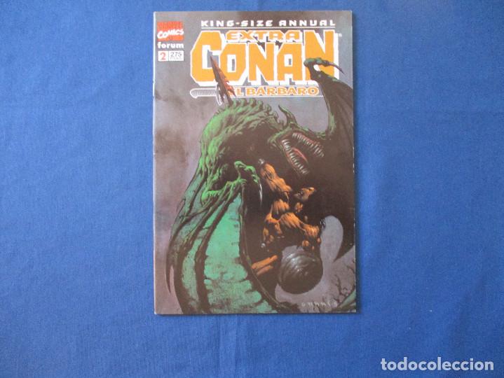 C&oacute;mics: MARVEL / KING - SIZE ANNUAL / EXTRA CONAN EL B&Aacute;RBARO N.&ordm; 2 / FORUM 1996 - Foto 1