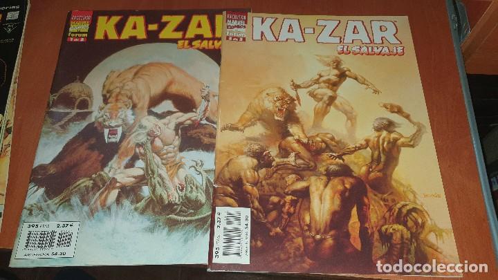 C&oacute;mics: Ka-zar, numeros 1 y 3 de excelsior marvel, nuevos, sin macula - Foto 1