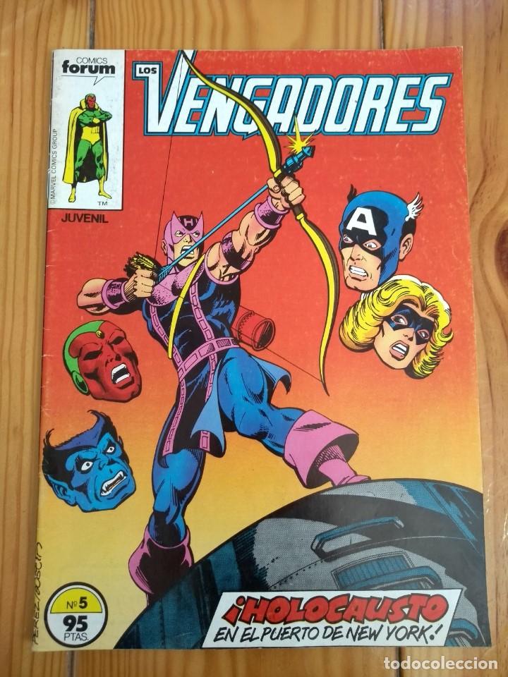 C&oacute;mics: Los Vengadores n&ordm; 5 - Excelente estado - Foto 1