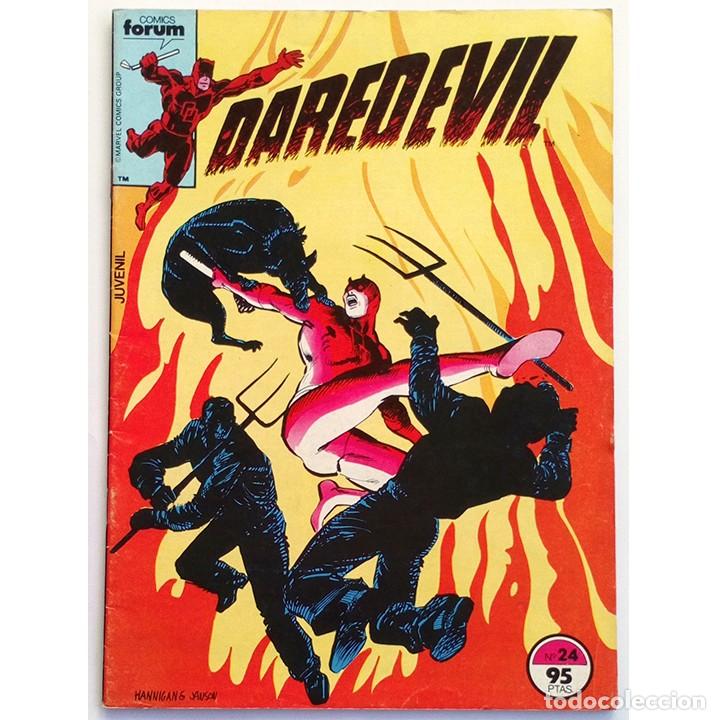 C&oacute;mics: Daredevil Vol 1 N&ordm; 24 / Marvel / Forum 1985 (Denny ONeil & Klaus Janson) - Foto 1