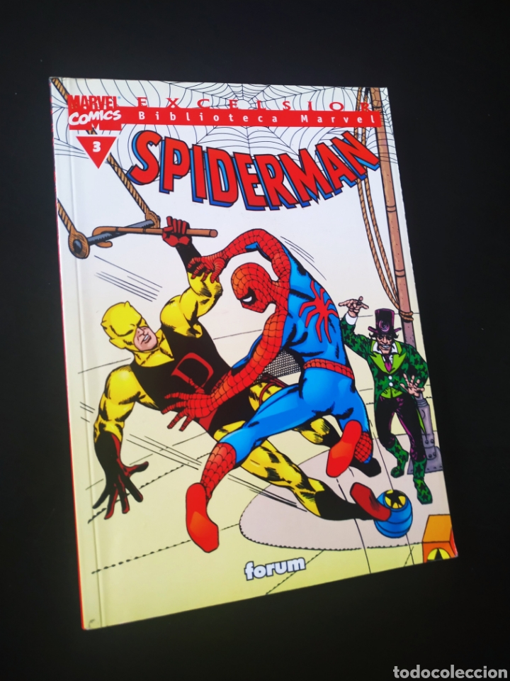 C&oacute;mics: EXCELENTE ESTADO SPIDERMAN 3 BIBLIOTECA MARVEL FORUM - Foto 1