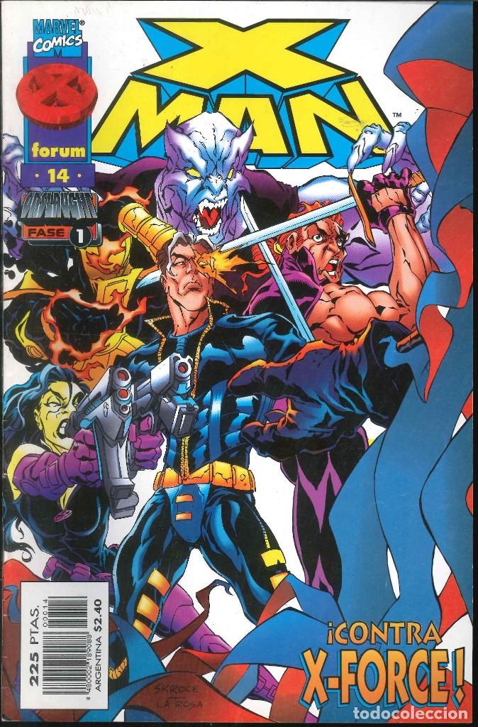 C&oacute;mics: X-MAN VOLUMEN 1 N&Uacute;MERO 14 BOX 10 - Foto 1