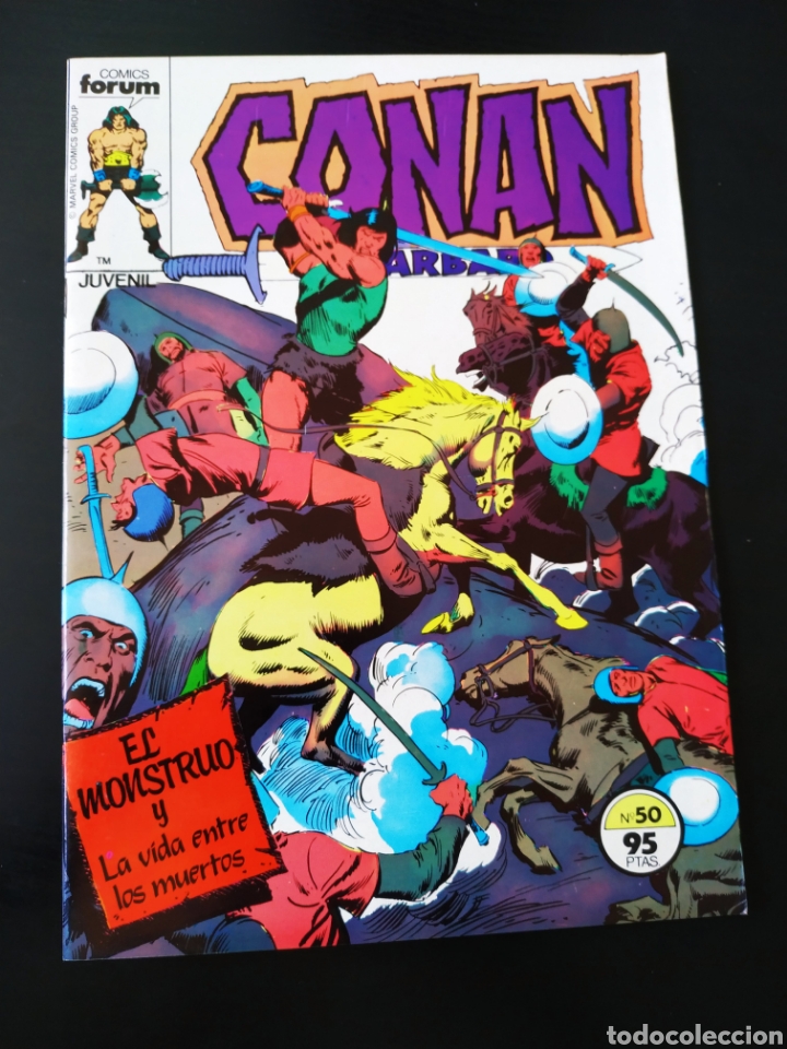 C&oacute;mics: DE KIOSCO CONAN EL BARBARO 50 FORUM - Foto 1