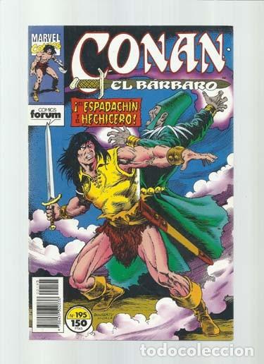 C&oacute;mics: Conan 195, 1993, Forum, buen estado - Foto 1