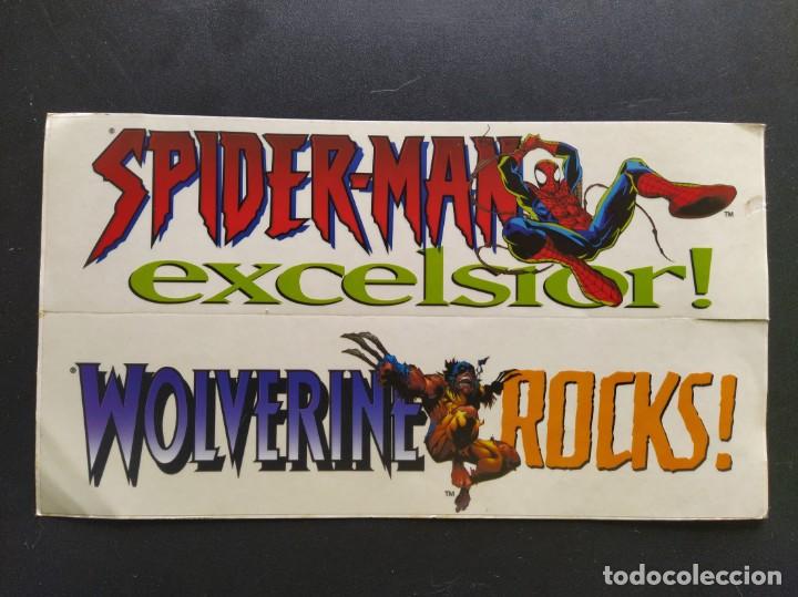 C&oacute;mics: PEGATINAS MARVEL - SPIDERMAN EXCELSIOR / WOLVERINE ROCKS! - Foto 1