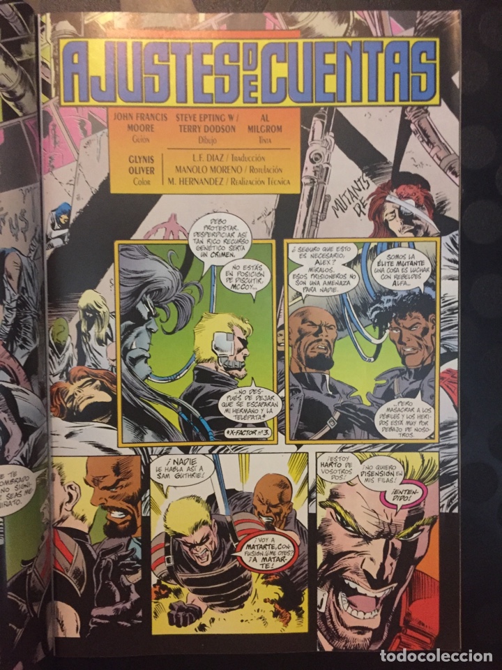 C&oacute;mics: X FACTOR VOL.1 LA ERA DE APOCALIPSIS N.4 AJUSTE DE CUENTAS . ( 1995/1996 ). - Foto 3
