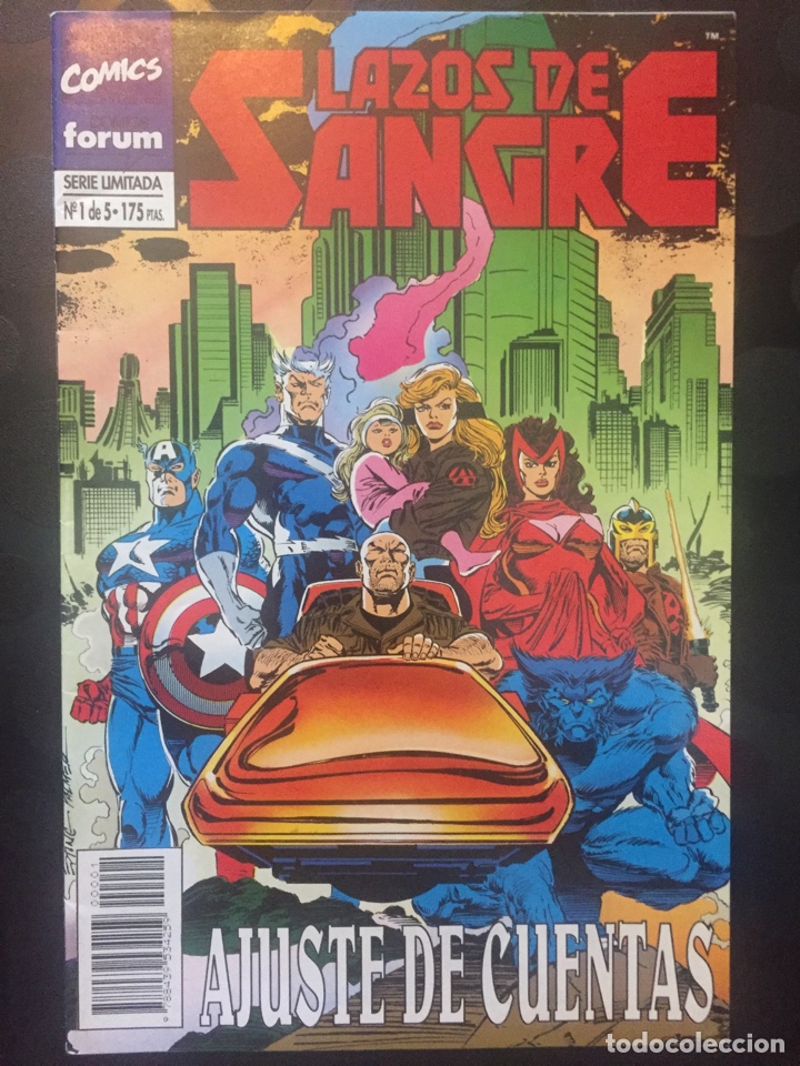 C&oacute;mics: LAZOS DE SANGRE N.1 AJUSTE DE CUENTAS . ( 1994 ). - Foto 1