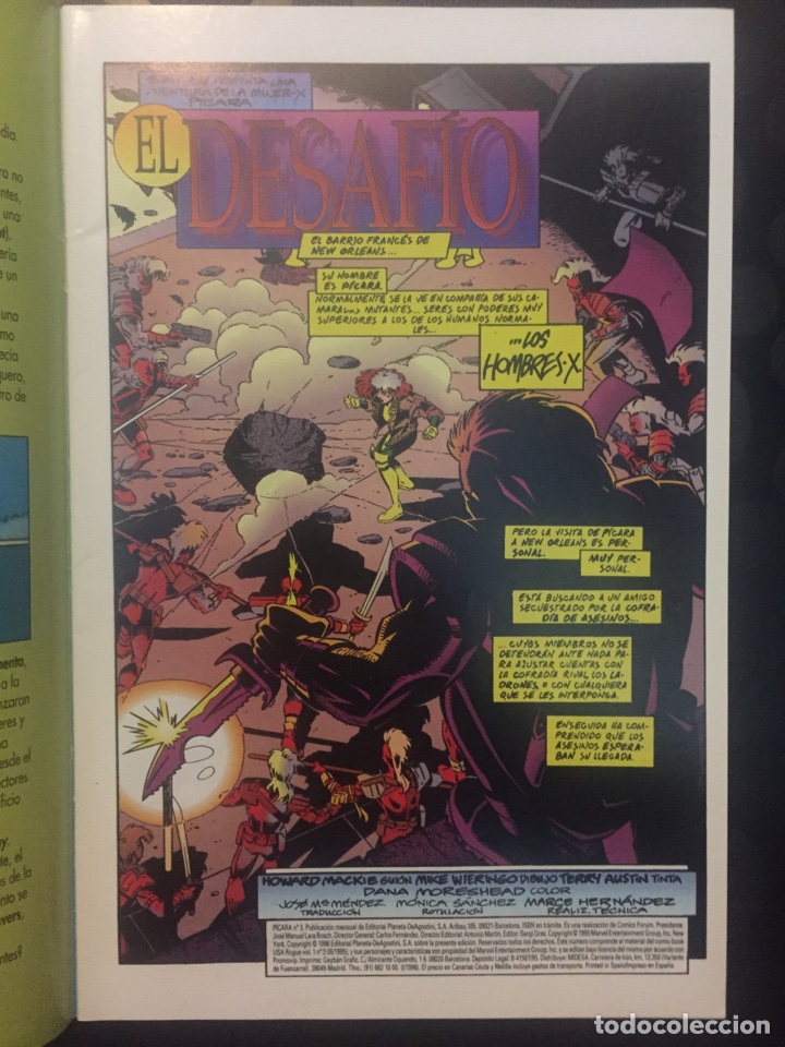 C&oacute;mics: P&Iacute;CARA N.3 EL DESAFIO . ( 1995/1996 ). - Foto 3