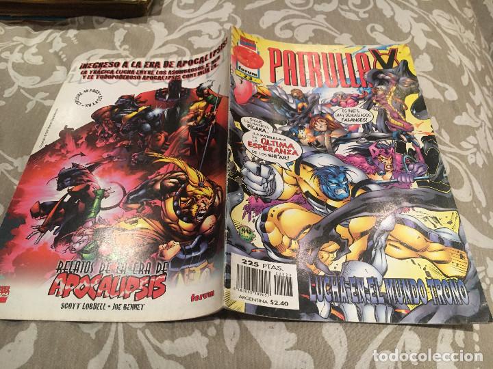 Comics : PATRULLA X VOL 2 Nº 23,LUCHA EN EL MUNDO TRONO - MARVEL FORUM