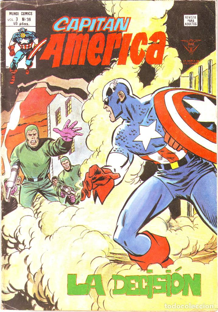 C&oacute;mics: CAPIT&Aacute;N AM&Eacute;RICA . LA DECISI&Oacute;N - Foto 1