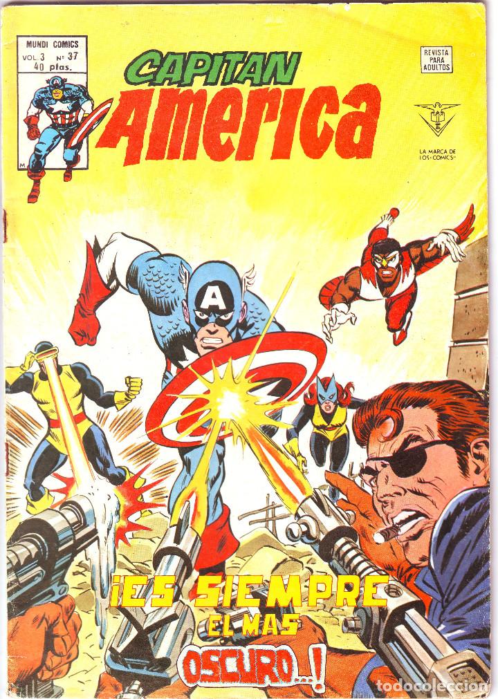C&oacute;mics: CAPIT&Aacute;N AM&Eacute;RICA . ES SIEMPRE EL M&Aacute;S OSCURO - Foto 1